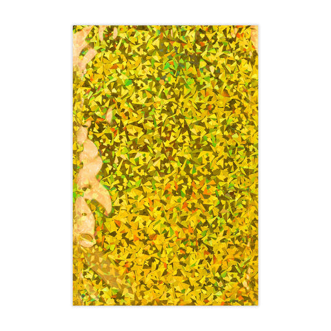 Holographic Finish Foil Bags Holographic Gold 162 x 114 mm (C6)