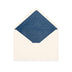 Paper Lined Envelopes Ivory + Blue Fancy Paper 162 x 229 mm (C5)