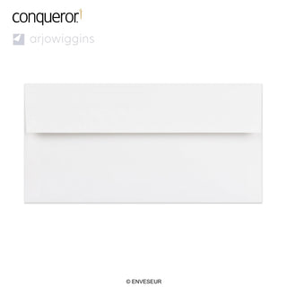 Ragyogó fehér boríték Conqueror 110x220 mm (DL)
