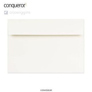 Szürkésfehér boríték Conqueror 162x229 mm (C5)