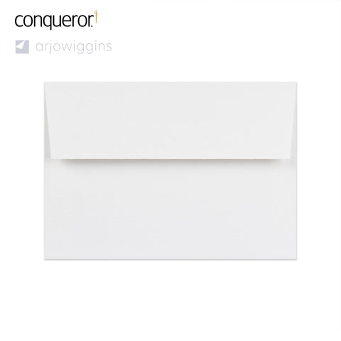 C6 Brilliant White Peel & Seal Conqueror Envelope (114 x 162mm)