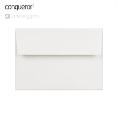 114x162 mm (C6) fehér boríték Conqueror - High White Laid