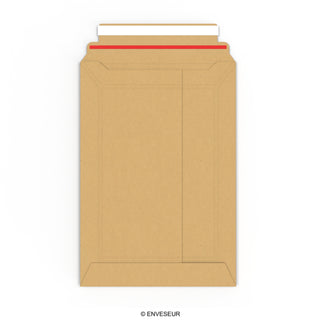 Manillaszínű Merev Hullámkarton Boríték 285x200 mm